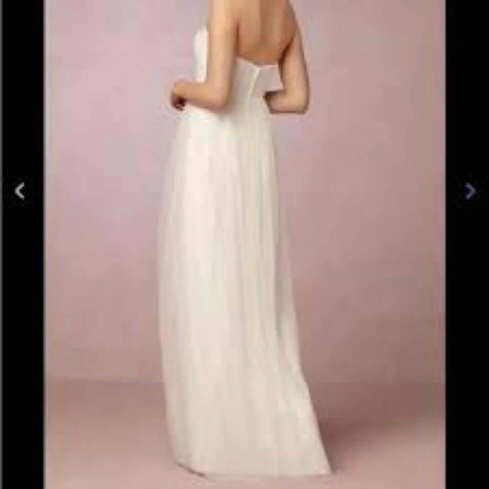 ivory Jenny Yoo  'Annabelle' Convertible Tulle Column Dress size 12 - Picture 2 of 11